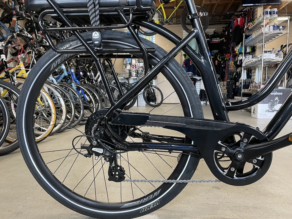 Fuji E-Crosstown LS - Black 2021 10 Fuji E-Crosstown LS - Black 2021 - Image 8