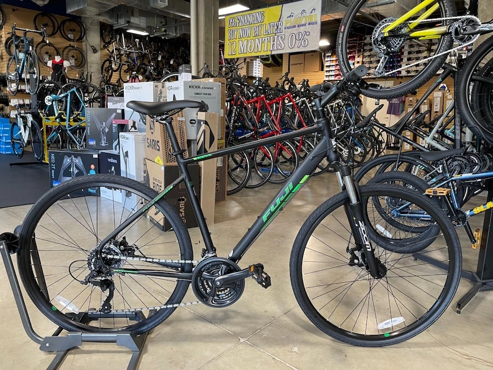 Fuji Traverse 1.7 Satin Black/Green 2022 3 Fuji Traverse 1.7 Satin Black/Green 2022