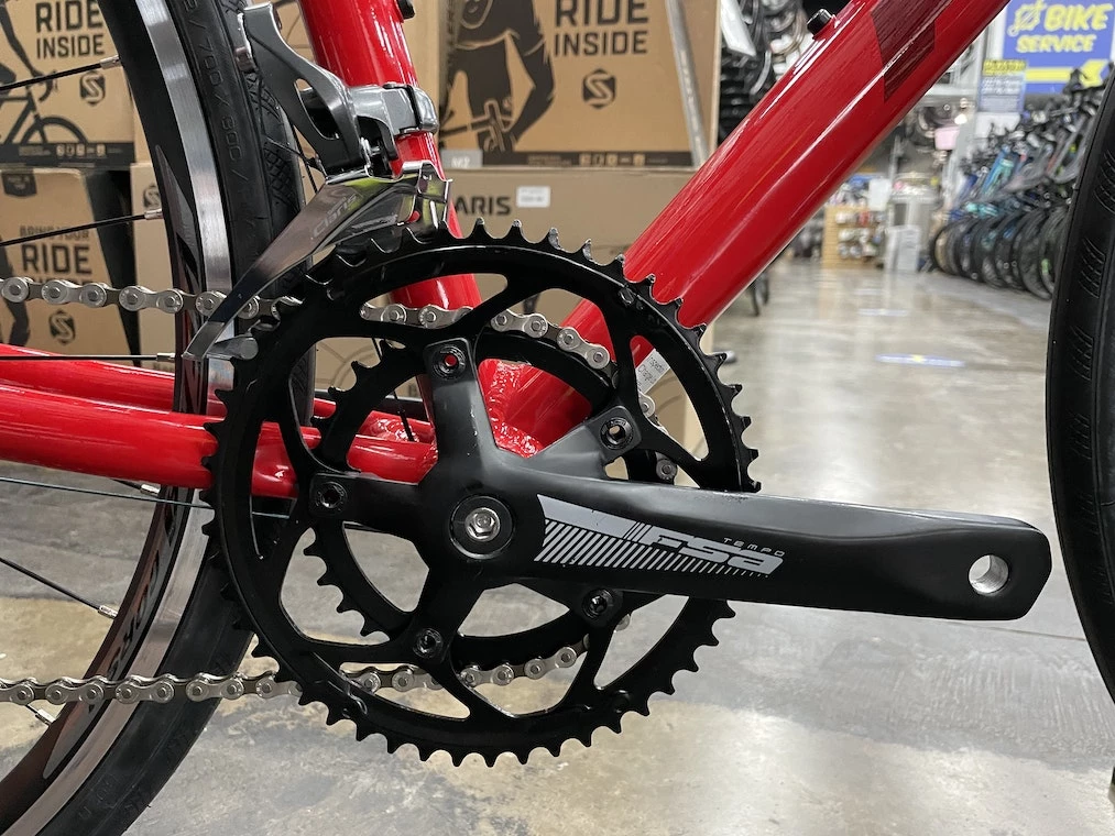 Fuji Sportif 2.3 Shimano Microshift R8 - Red 2021 10 Fuji Sportif 2.3 Shimano Microshift R8 - Red 2021 - Image 8