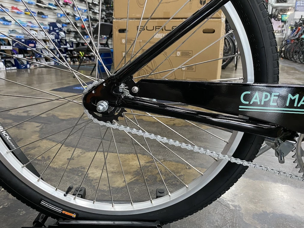 Fuji Cape May Cruiser (14" frame) Black/Aqua 2021 9 Fuji Cape May Cruiser (14" frame) Black/Aqua 2021 - Image 7