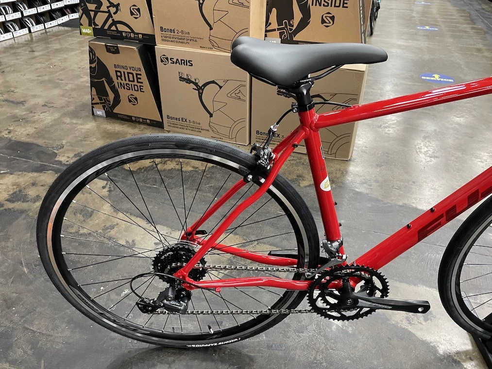 Fuji Sportif 2.3 Shimano Microshift R8 - Red 2021 14 Fuji Sportif 2.3 Shimano Microshift R8 - Red 2021 - Image 12