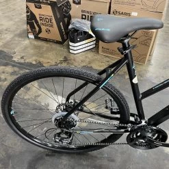 Fuji Traverse 1.7 ST Disc Shimano Tourney - Satin Black 2022 -Fuji Sales Store UMdg2yBMt1NaetNT4fST570Ck