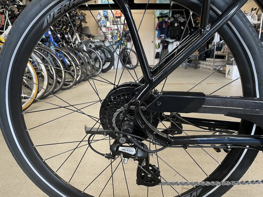 Fuji E-Crosstown LS - Black 2021 11 Fuji E-Crosstown LS - Black 2021 - Image 9