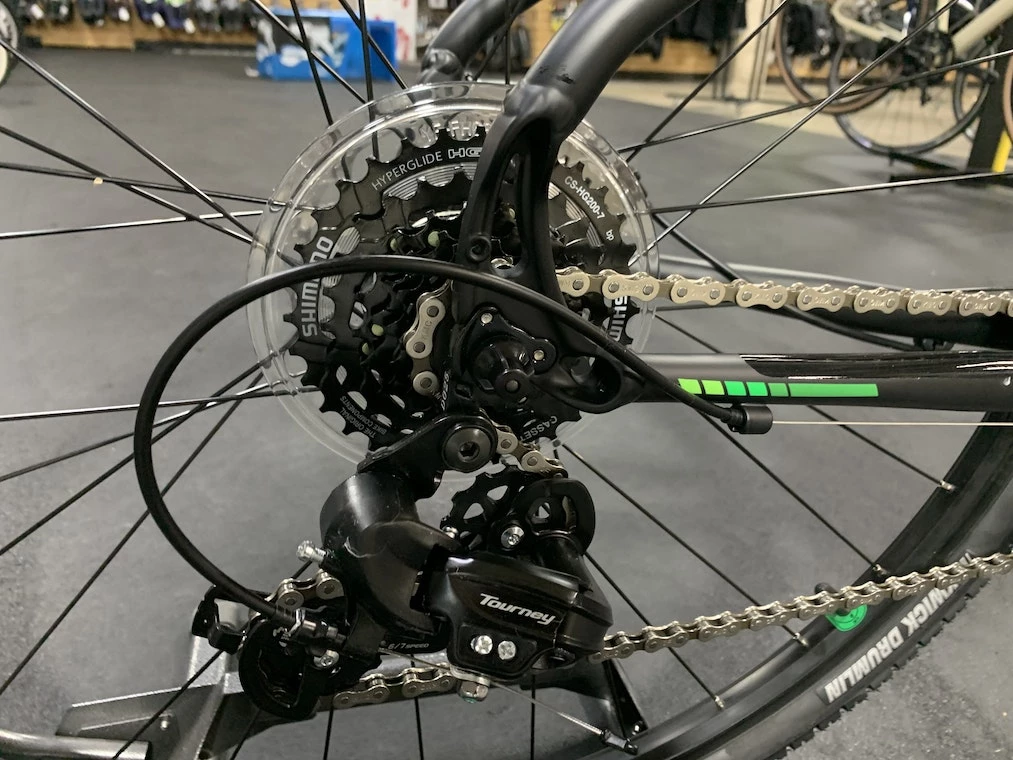 Fuji Traverse 1.7 Satin Black/Green 2022 10 Fuji Traverse 1.7 Satin Black/Green 2022 - Image 8