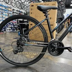 Fuji Traverse 1.7 ST Disc Shimano Tourney - Satin Black/Cyan 2022 -Fuji Sales Store k 9KSOsfJK 8wZzIlWtc8YJbc