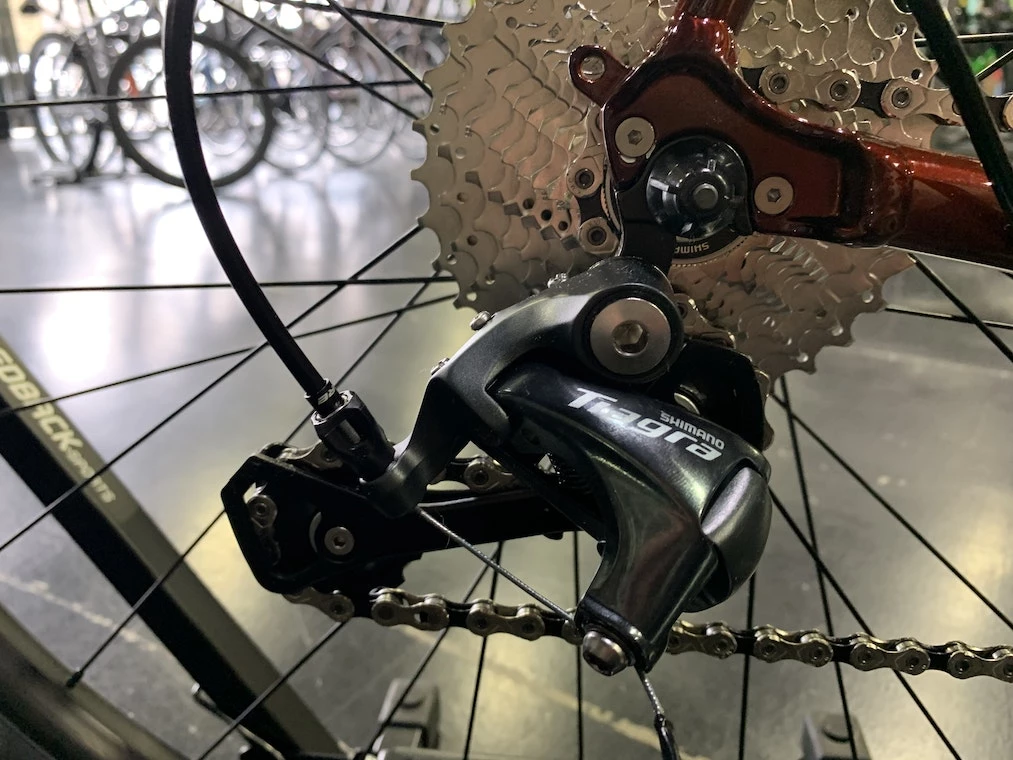 Fuji Jari 2.1 Disc Shimano Tiagra - Burnt Copper 2021 13 Fuji Jari 2.1 Disc Shimano Tiagra - Burnt Copper 2021 - Image 11